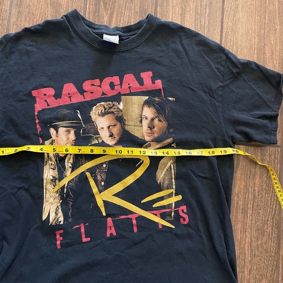 Vintage Y2K Rascal Flats Tour Concert Graphic T-Shirt Size Large - Picture 5 of 7
